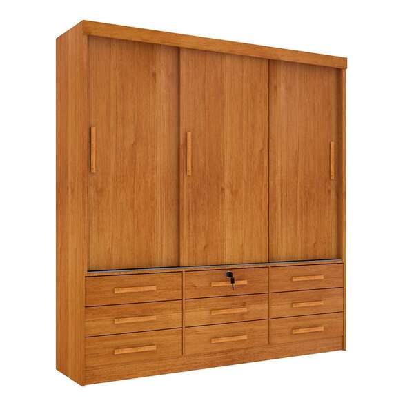 Guarda-roupa Casal Chicago I 3 Pt 9 Gv Cinamomo