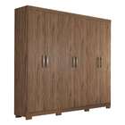 Guarda-roupa Casal Clara 6 Pt 3 Gv Avelã
