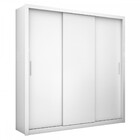 Guarda-roupa Casal Clarice 3 Portas 4 Gavetas Branco - Pnr Mó