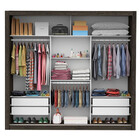 Guarda Roupa Casal Clarice Premium 3 Portas 4 Gavetas Carioca