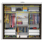 Guarda Roupa Casal Clarice Premium 3 Portas 4 Gavetas Carioca