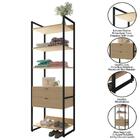 Guarda Roupa Casal Closet 4 Módulos 8 Gavetas Indy F02 Nature