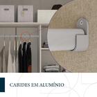 Guarda Roupa Casal Coimbra 2 Portas 6 Gavetas Branco - Polito