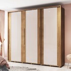 Guarda-roupa Casal Coimbra 3 Portas 6 Gavetas 40230625 Freijo