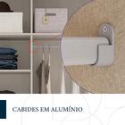 Guarda-roupa Casal Coimbra 3 Portas 6 Gavetas Com Espelho Fle