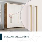 Guarda-roupa Casal Coimbra 6 Portas 6 Gavetas Freijó/off Whit