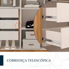 Guarda-roupa Casal Coimbra 6 Portas 6 Gavetas Freijó/off Whit