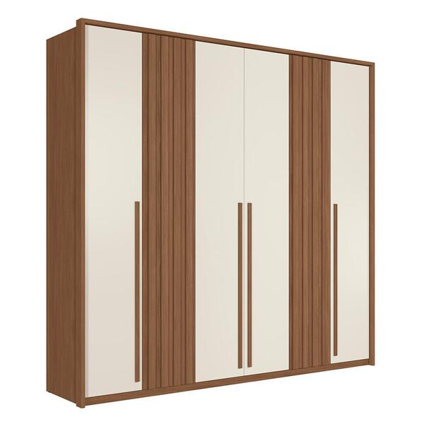 Guarda Roupa Casal Coimbra 6 Portas - Santos Andirá