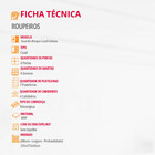 Guarda Roupa Casal Coliseu 100 Mdf 6 Portas E 6 Gavetas Moder