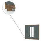 Guarda Roupa Casal Colonna 225cm 6 Portas 6 Gavetas Nature Al