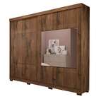 Guarda-roupa Casal Com 1 Espelho Blumenau 2 Pt 4 Gv Café
