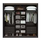 Guarda-roupa Casal Com 1 Espelho Spazio Flex 3 Pt 6 Gv Preto