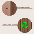 Guarda Roupa Casal Com 1 Porta Com Espelho Servilha Made Marcs