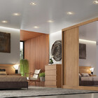 Guarda Roupa Casal Com 1 Porta Espelhada 4 Gavetas - Diamond-