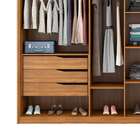 Guarda-roupa Casal Com 2 Espelhos Atrice 6 Pt 6 Gv Amêndola E