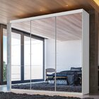 Guarda-roupa Casal Com 3 Espelho Nas 3 Portas E 4 Gavetas Gra