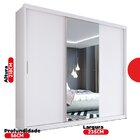 Guarda Roupa Casal Com 3 Portas E 1 Com 4 Espelhos 100% Mdf L