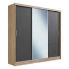 Guarda Roupa Casal Com 3 Portas E 1 Com 4 Espelhos 100% Mdf L