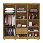 Guarda-roupa Casal Com 6 Portas 2 Gavetas Buriti Nature
