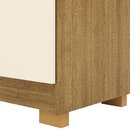 Guarda-roupa Casal Com 6 Portas 2 Gavetas Buriti Nature/champ
