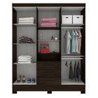 Guarda Roupa Casal Com 6 Portas E 3 Gavetas Acetinado Sertão-