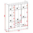 Guarda Roupa Casal Com 6 Portas E 3 Gavetas Planalto-rodial -