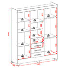 Guarda Roupa Casal Com 6 Portas E 3 Gavetas Sertão-rodial - N