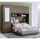 Guarda-Roupa Casal com Baú e Espaço para Box de Casal Duster