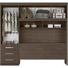 Guarda-Roupa Casal com Baú e Espaço para Box de Casal Duster