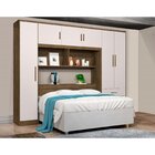 Guarda Roupa Casal Com Cabeceira 6 Portas 3 Gavetas Top Cancu