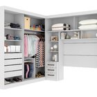 Guarda-roupa Casal Com Cabeceira Queen 4 Portas De Correr 3 G