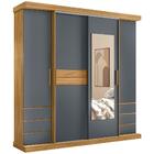 Guarda Roupa Casal Com Espelho 0280 Moval