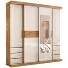 Guarda Roupa Casal Com Espelho 0280 Moval