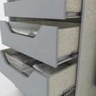 Guarda Roupa Casal Com Espelho 02 Portas Deslizantes 06 Gavet