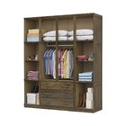 Guarda Roupa Casal Com Espelho 10 Portas 3 Gavetas Paris Cast