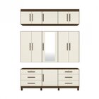 Guarda-roupa Casal Com Espelho 11 Portas 6 Gavetas Triton Plu