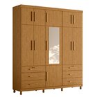 Guarda-roupa Casal Com Espelho 11 Portas 6 Gavetas Triton Plu