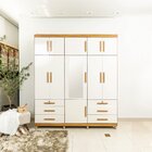 Guarda-roupa Casal Com Espelho 11 Portas 6 Gavetas Triton Plu