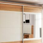 Guarda Roupa Casal Com Espelho 267cm 2 Portas 100% Mdf Tw603e