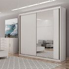 Guarda Roupa Casal Com Espelho 2 Portas 4 Gavetas - Bravo -br