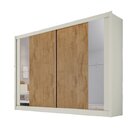 Guarda Roupa Casal Com Espelho 2 Portas 4 Gavetas Nicosia  Of