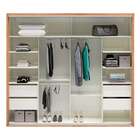 Guarda Roupa Casal Com Espelho 2 Portas 4 Gavetas Tw603e Dall