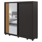 Guarda Roupa Casal Com Espelho 2 Portas 4 Gavetas Velaris Móv