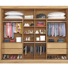 Guarda Roupa Casal Com Espelho 2 Portas 4 Gavetas - Verona-am