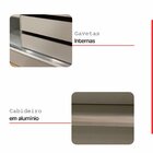 Guarda Roupa Casal Com Espelho 2 Portas 6 Gavetas Agave Yesca