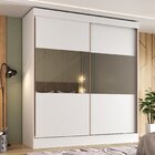 Guarda Roupa Casal Com Espelho 2 Portas 6 Gavetas Agave Yesca
