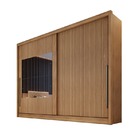 Guarda Roupa Casal Com Espelho 2 Portas 6 Gavetas - Catânia-c