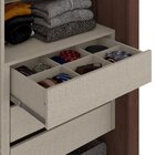 Guarda Roupa Casal Com Espelho 2 Portas 6 Gavetas Imperador P