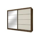 Guarda-roupa Casal Com Espelho 2 Portas 6 Gavetas Sevilha 777