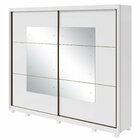 Guarda Roupa Casal Com Espelho 2 Portas 6 Gavetas Toronto Plu